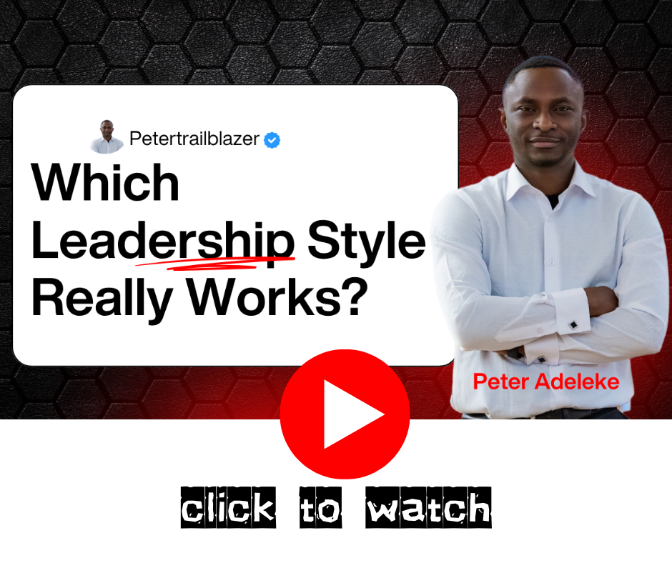 Peter Adeleke Leadership style videos